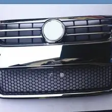ABS хромированный автомобильный передний бампер решетка сетки вокруг отделкой гоночные решетки для Фольксваген Touareg 2007 2008 2009 2010