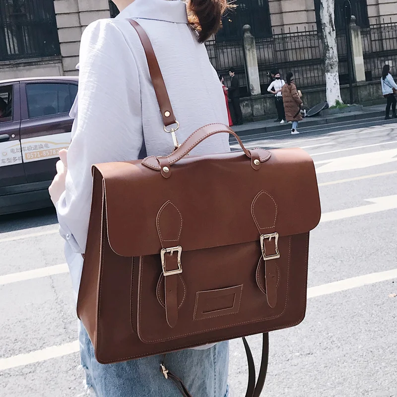 

Bag for women 2019 summer new multi-purpose portable big bag shoulder bag Korean version of the literary retro large capacity