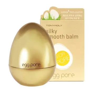 

Egg Pore Silky Smooth Balm 20g Face Makeup Moisturizing Concealer Cream Foundation Primer Shrink Pores Korean Cosmetics