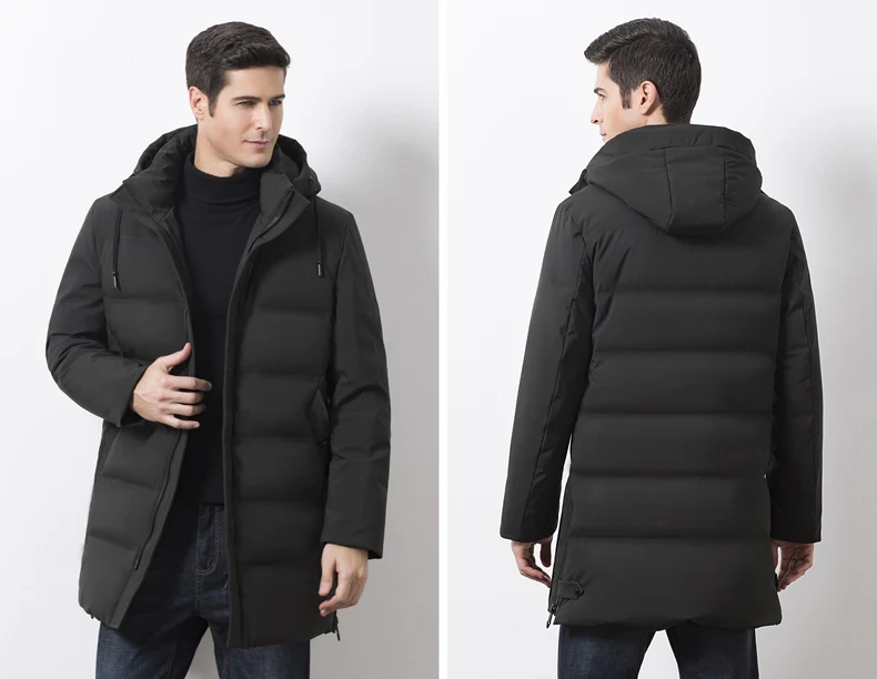 2018 High Quality 90% White Duck Thick Down Jacket men coat Snow parkas male Warm Brand Clothing winter Down Jacket Outerwear (5)