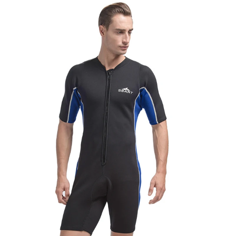 

C94 short sleeve 2mm diving suit jellyfish clothing professional snorkel clothing warm sunscreen thick material men and women