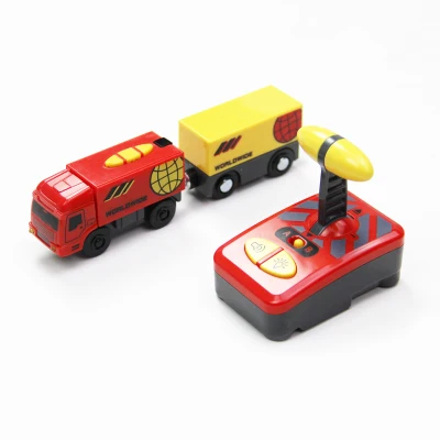 Diecast DIY обычные деревянные дорожки поезд набор гоночный трек Magic Brio Обучающие игрушки-пазлы деревянная железная дорога детские игрушки подарки - Цвет: 10