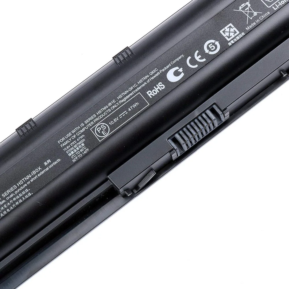 Новая аккумуляторная батарея MU06 для HP 430 431 435 630 631 635 636 650 655 CQ32 CQ62 G32 G42 G72 G56 G62 G7 DM4 593553