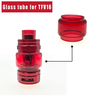 

Original 1pcs Glass Tube +1pcs Drip Tip for TFV16 Atomizer Tank Free Shipping