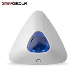 Smarsecur GS-SS07A беспроводной сирена с Предупреждение свет для GSM Wi Fi охранной сигнализации системы интимные аксессуары Siren