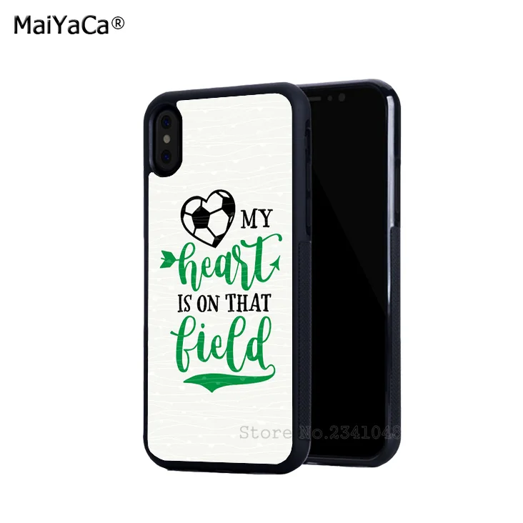 الحب كرة القدم الرجبي الرياضة لينة سيليكون جراب هاتف ل iphone 5s se 6 6s plus 7 7 زائد 8 8 زائد X XR XS ماكس هايت جودة غطاء