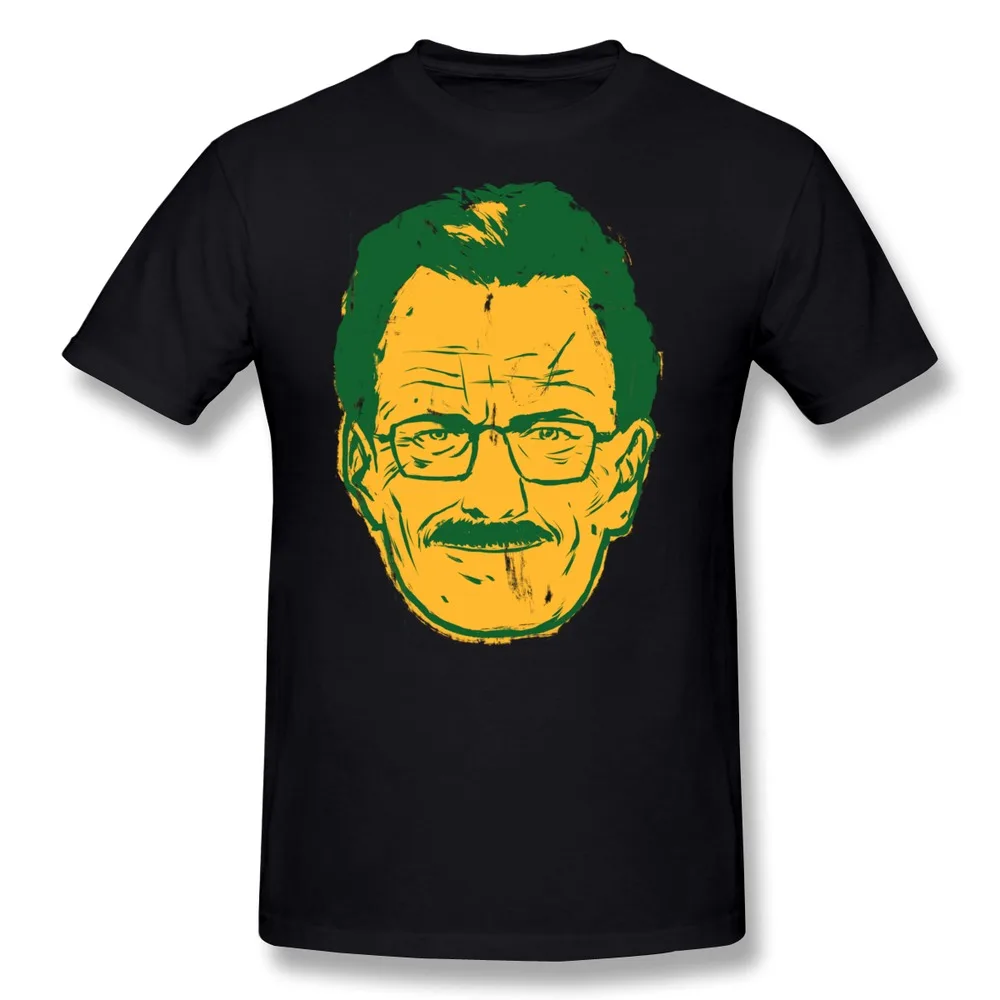 Casual O-Neck 100% Cotton Walter White 3D tshirt 2015 New Coming t shirt For man Cheap Wholesale | Мужская одежда