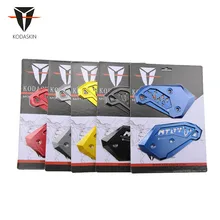 KODASKIN мотоциклетные ножки Peg каблук пластины Защита Красный для YAMAHA MT-07 FZ-07 yzf mt07 mt 07 fz07