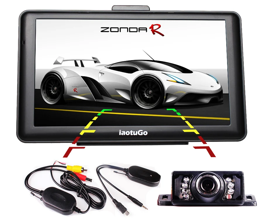 gps navigation for car iaotuGo 7" 128M 8G Capacitive Car Navigator GPS+Rearview Camera Parking System, Bluetooth GPS Navigation AVIN FM Music FM truck gps navigation