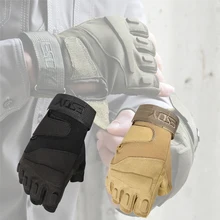 Военные перчатки на полпальца, мужские перчатки для охоты и велоспорта, спортивные перчатки guante airsoft