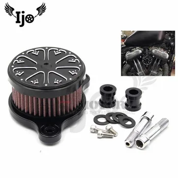 

retro filtro air moto airfilter motorcycle for harley accessories Davidson hyosung softail sportster XL883 1200 48 72 air filter