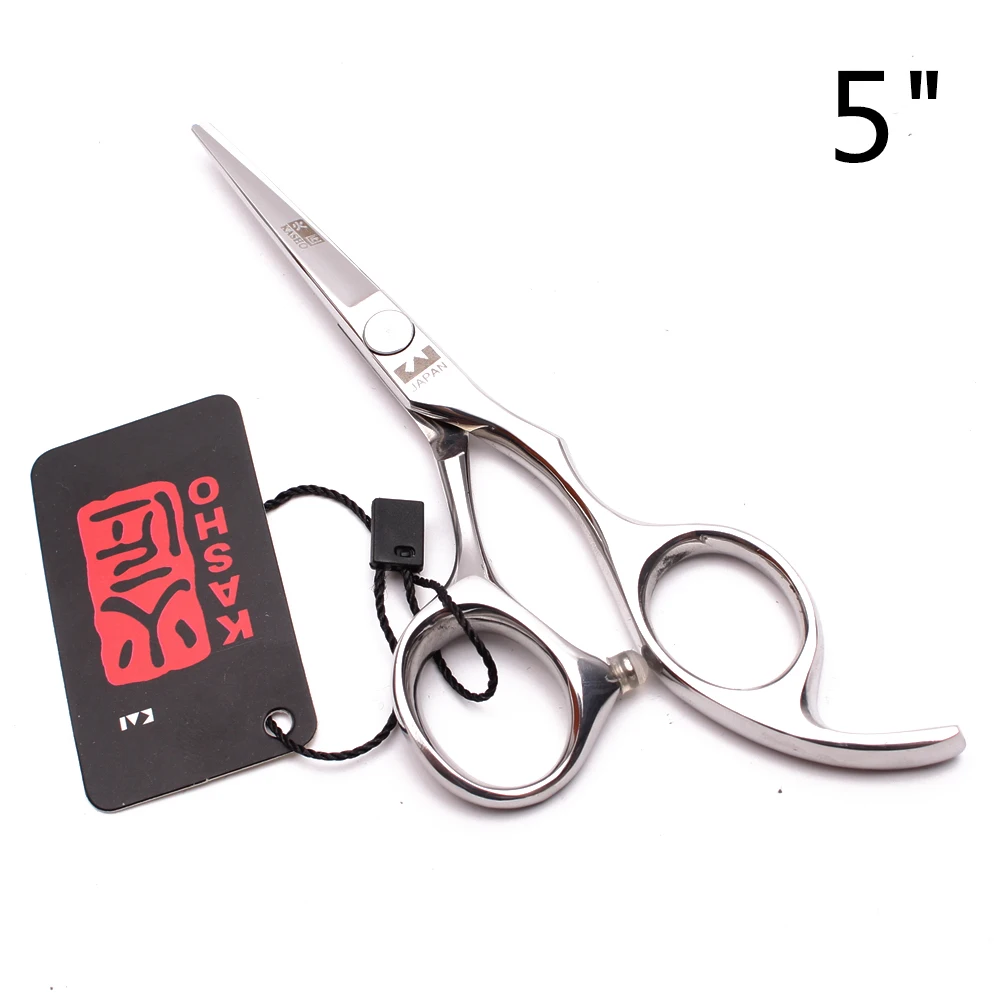 

5" Kasho JP Stainless Scissors For Animals Straight Scissors Thinninng Shears Professional Grooming Scissors Dogs Scissors H1006