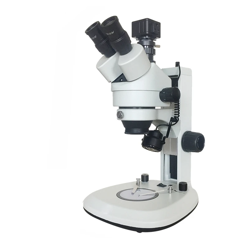 

Professional Digital 3.5X-90X Illuminated Trinocular Stereo Zoom Vertical Microscope 5.0MP USB HDMI Camera for PCB Inspection