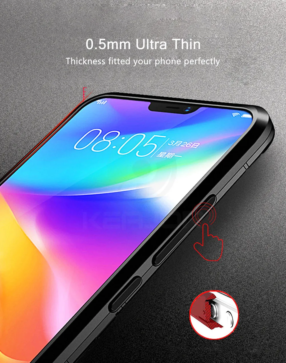 Чехол для xiaomi mi 8 lite, противоударный чехол из ТПУ+ поликарбоната, жесткий пластик с подставкой, двойной гибридный Чехол для задней панели, чехол для xiaomi mi 8 lite