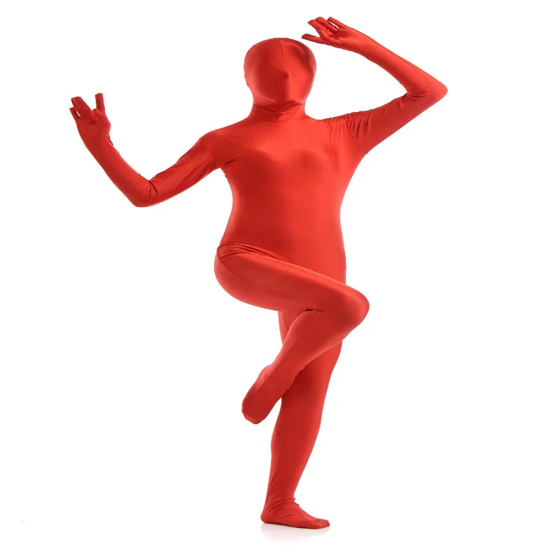 Взрослый костюм Zentai из лайкры на все тело, на заказ, для Хэллоуина, для женщин, вторая кожа, облегающие костюмы, спандекс, комбинезон из лайкры, костюмы для косплея