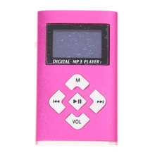 ЖК-экран с USB мини MP3-плеером 32 GB Mini SD TF(розовый красный/синий