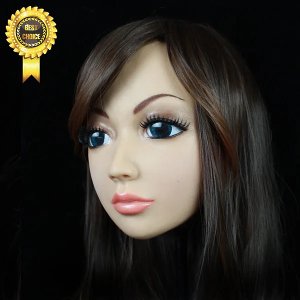 

SH-4 crossdress silicone female mask realistic silicone masks party mask party mask CD Free shipping with wig