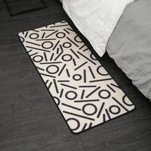 {Сахарной фасоли-гостиная спальня} долл. США на протяжении всей Коврик для ванны коврик, напольный ковер водопоглощение и быстросохнущего нейлона окрашенного меха