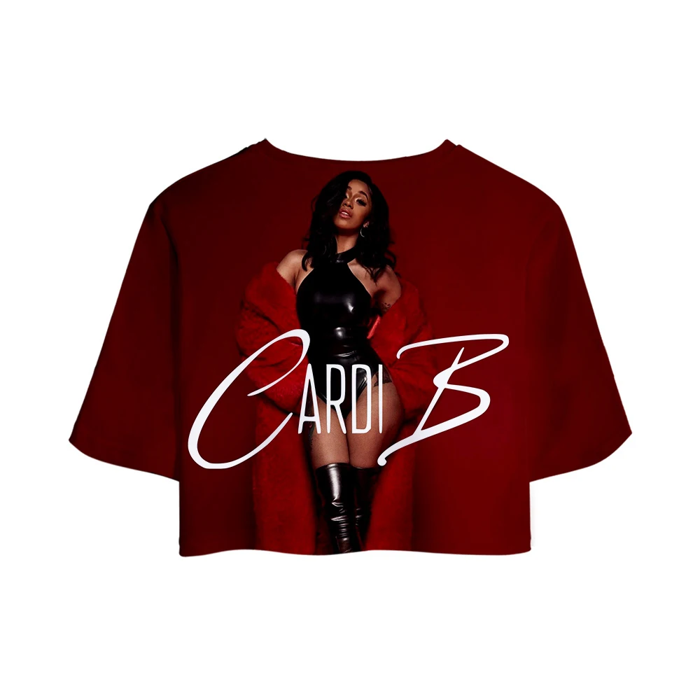 Женская одежда 2019 2 шт. женский Cardi B розовый наряд 3D принт футболка женский костюм шорты Лето 2 шт. укороченный топ ансамбль женский