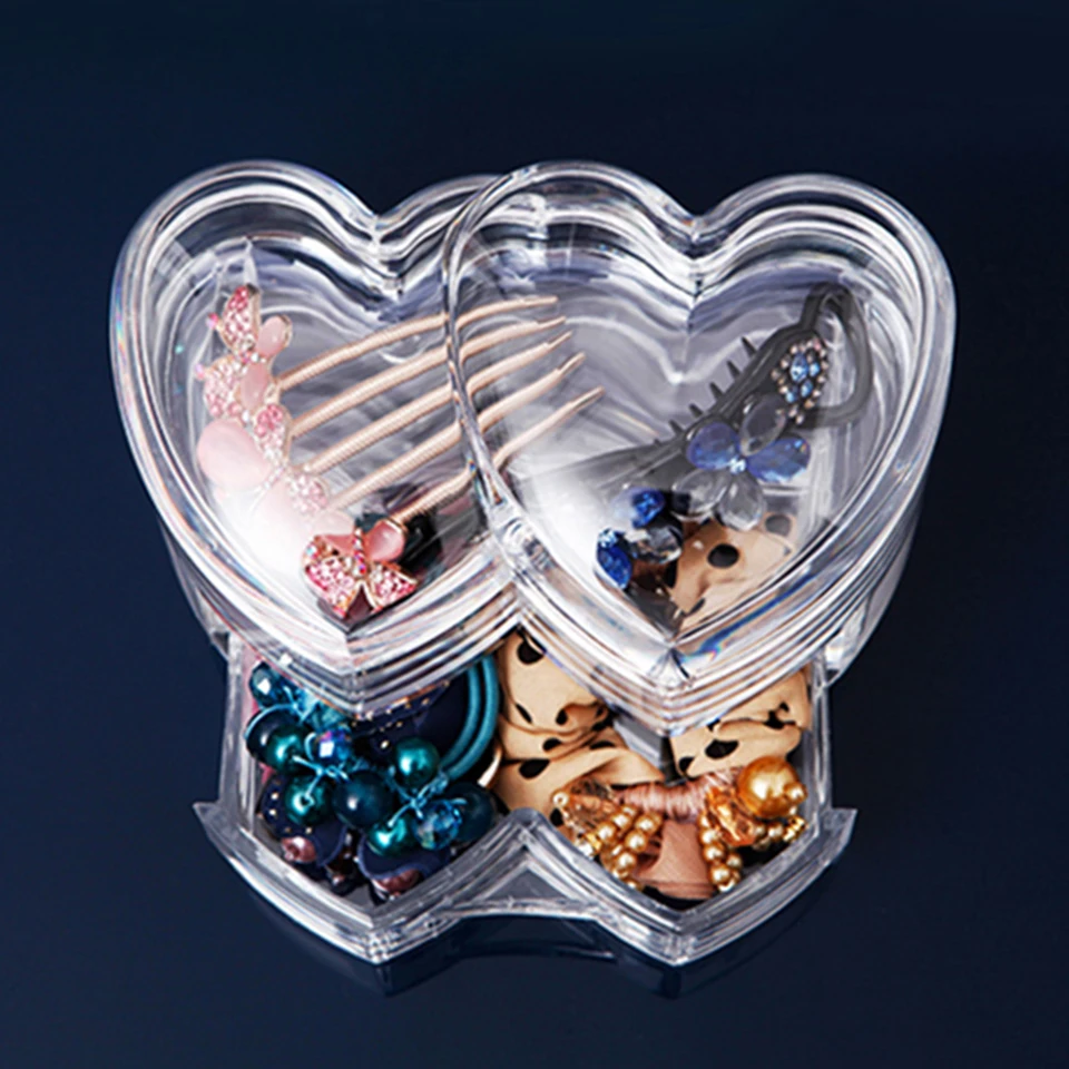 

Clear Makeup Case Drawers Cosmetic Organizer Jewelry Storage Acrylic Cabinet Box No.2134