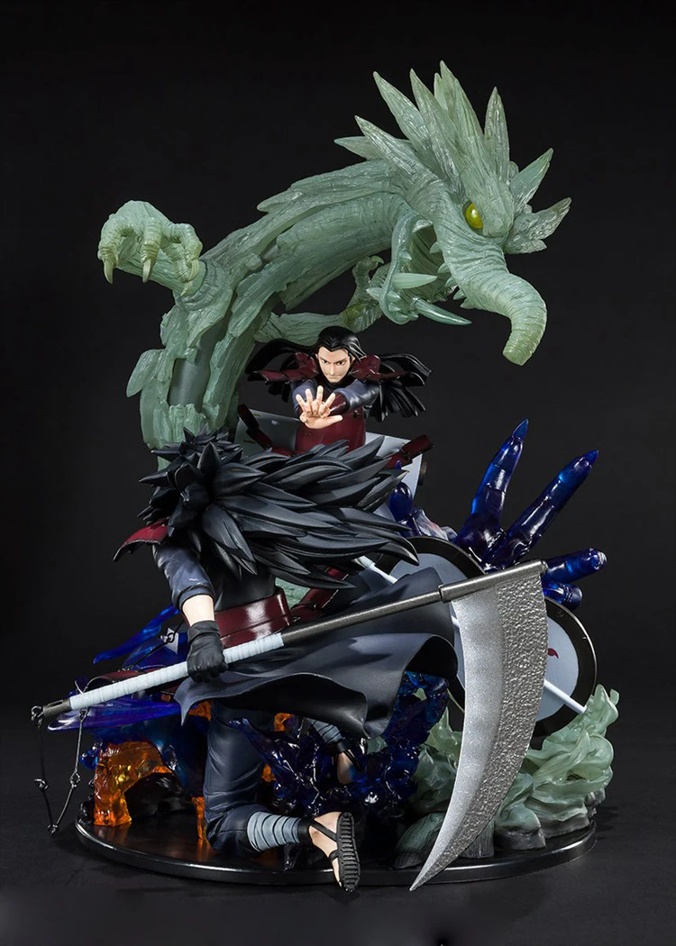 Новая Аниме Наруто доставка Uchiha Madara и Senju Hashirama ПВХ фигурка Коллекционная модель