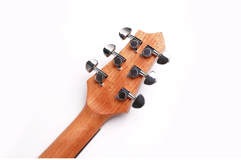 Гитара акустическая электрическая стальная струна Flattop 40 дюймов A-Body Guitarra 6 струн поп-фолк Cutaway ель дерево цвет линий