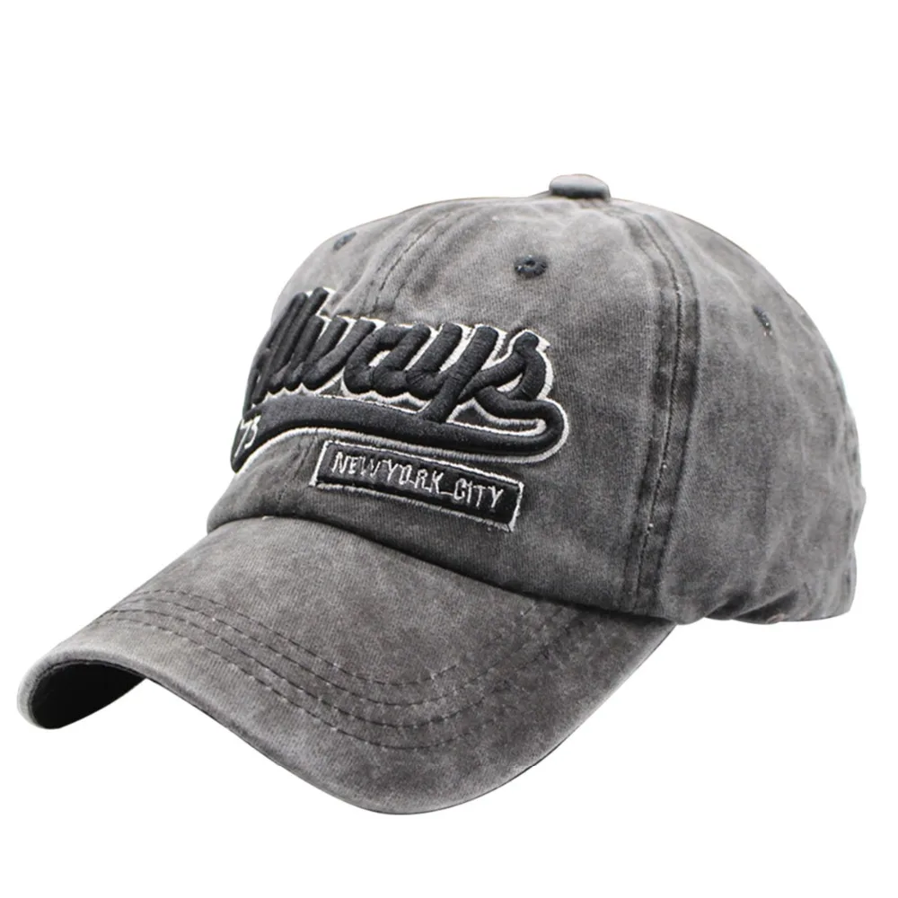 

New Washed Vintage Baseball Caps For Men Casual Embroidery Bone Hip Hop Cap Women Snapback Trucker Cool Dad Hat