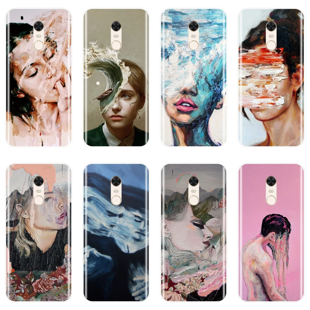 

Back Cover For Pocophone F1 Xiaomi Redmi Note 4 4X 5 5A 6 Pro Prime Art Girl Silicone Phone Case For Redmi S2 4A 5A 6A 5 Plus
