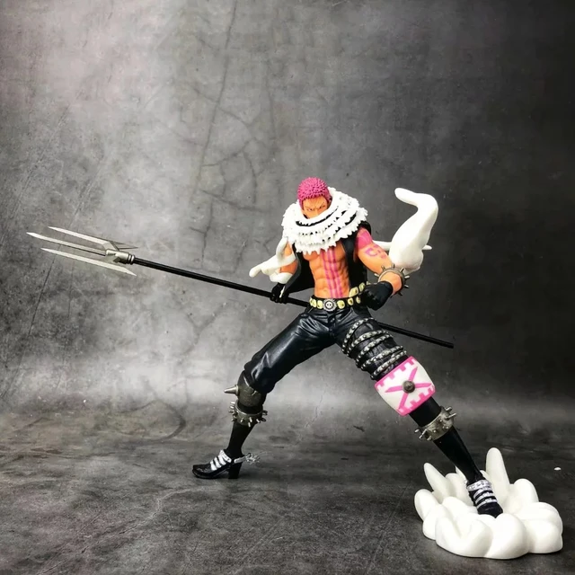 Novo 25cm uma peça charlotte katakuri anime figura de ação modelo cruz a  mão estátua coleção brinquedos para crianças desktop decoratio - AliExpress