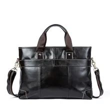 Мужская сумка из натуральной кожи Bolso Hombre, повседневная кожаная мужская сумка для ноутбука, сумка для ноутбука, деловой мужской портфель, сумка Bolso Ordenador