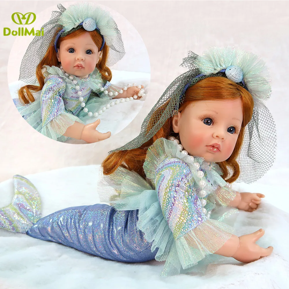 silicone baby mermaid