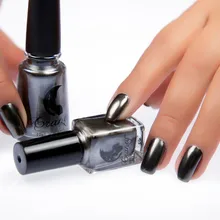 Эффект зеркальных ногтей 6 мл волшебный фантастический покрытие серебристой пасты лак для ногтей, метал металлический хромированный Нейл-арт ногтей маникюрный набор