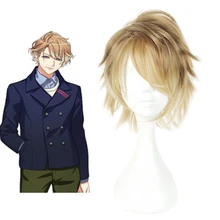 Игры ручной Tour A3! Парики для косплея Chigasaki Itaru косплэй парики термостойкие синтетический парик Хэллоуин Карнавальная Вечерние
