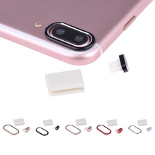 Защита для объектива камеры чехол кольцо ушные данные Пылезащитная заглушка и хранитель для iPhone 8