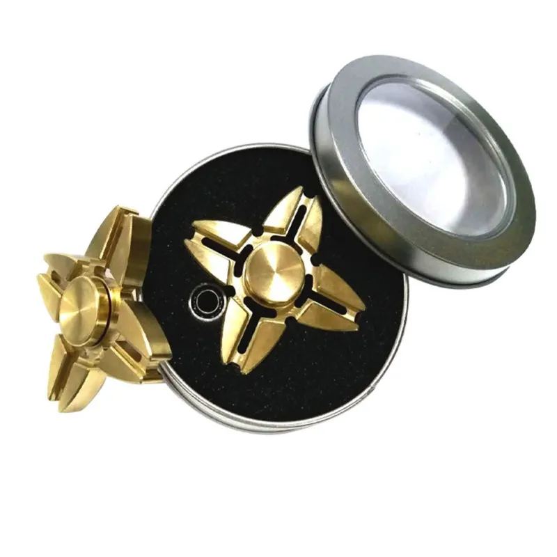 High Quality Gold Fidget Hand Spinner Finger Tri-Spinner Metal Spinner For Autism ADHD Anxiety Stress Toy Gift High Quality Gold Fidget Hand Spinner Finger Tri-Spinner Metal Spinner For Autism ADHD Anxiety Stress Toy Gift