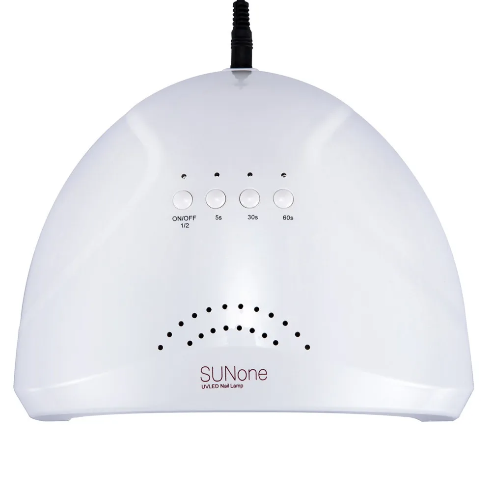 

SUNone 24W / 48W LED UV Lamp Nail Dryer Fingernail & Toenail Nail Polish Gel Curing White Light Manicure Machine Nail Art Tool