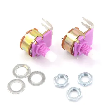 

2pcs/lot WH149 Potentiometer Single Unit With Switch/ 500K Adjustable Resistance/ Electronic Component 15mm