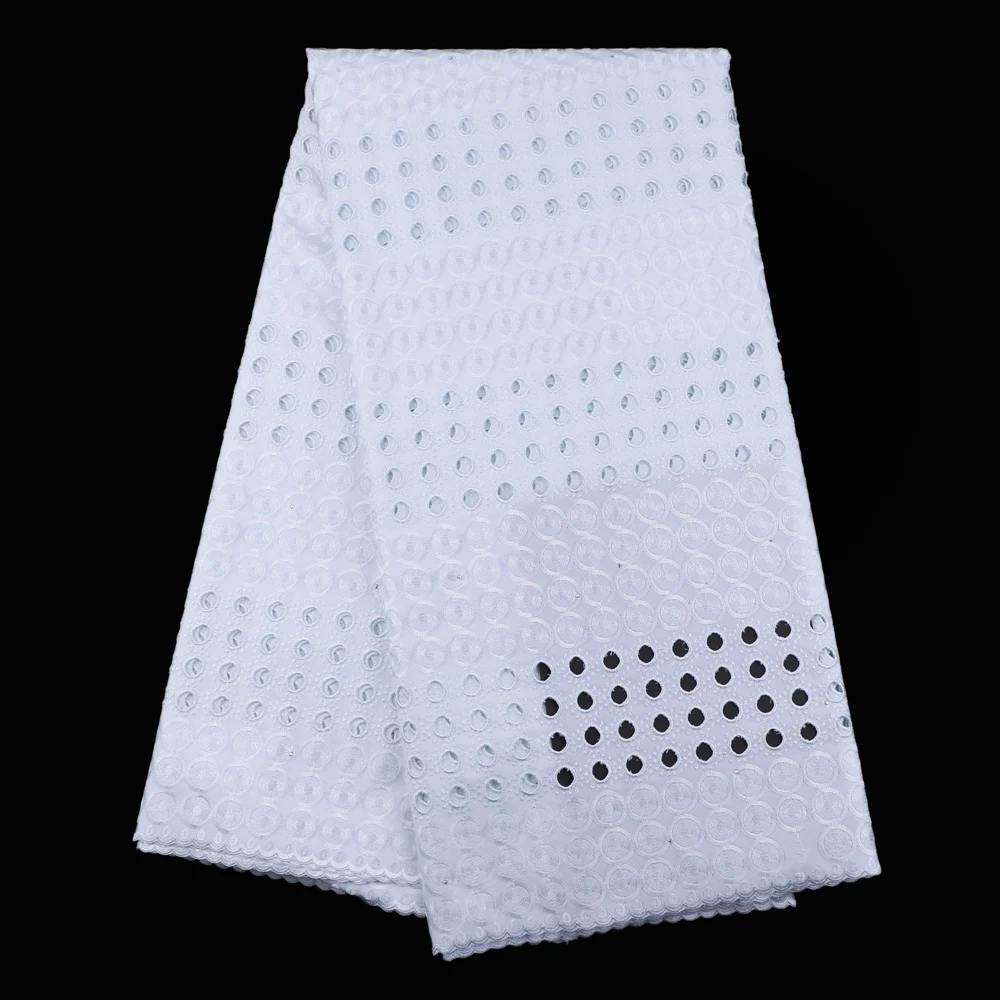 

Swiss voile lace in switzerland white lace fabric for wedding dress voile suisses africain coton 2019 dry lace 5yard/lotLYB