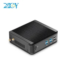 XCY 2016 fanless Mini Desktop PC Core i3 4010Y Core i5 4210Y 1.5GHZ Dual core Windows 8.1  HIDM VGA PIPO usb 3.0 Free shipping