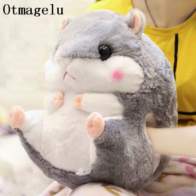 OnnPnnQ Cartoon Hamster Decorative Cushion Warm Hand Pillow With Soft Blanket Cute Throw Pillow Cushion Washable Waist Cushions4