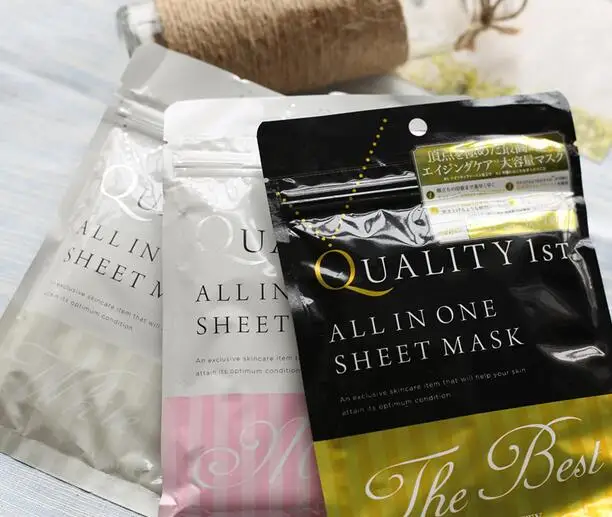 Quality First All-in-one sheet Mask 5 pacs From Japan