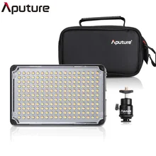 Aputure amarán nueva al-h198 alto cri 95 + luz de vídeo led para canon nikon olympus videocámara con bolsa de transporte gratuito