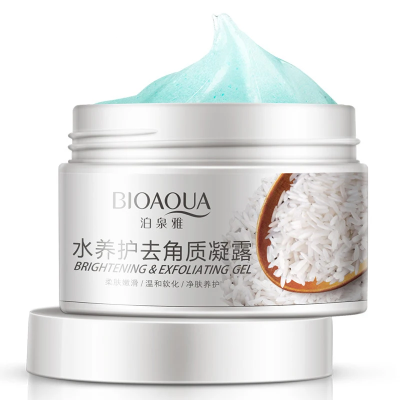 

BIOAQUA Exfoliating Facial Scrub Deep cleansing Aqua Gel Moisturizes Face Treatment Brighten Smoothen Facial Skin Care Dead Ski