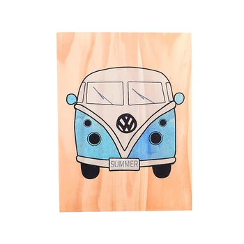 

Nordic Cartoon Car Woodblock Print Wall Art Wall Pictures For Living Room Creative Paintings Decoration Salon Kid'S Room Decorat