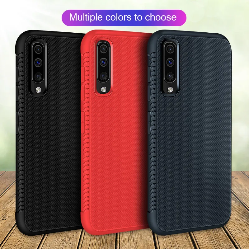 

Anti-fingerprint Phone Case For Samsung Galaxy A50 A30 M30 M20 A50 A20 A10 S10 Plus A7 2018 A750 S10e Soft Silicone Cover Cases