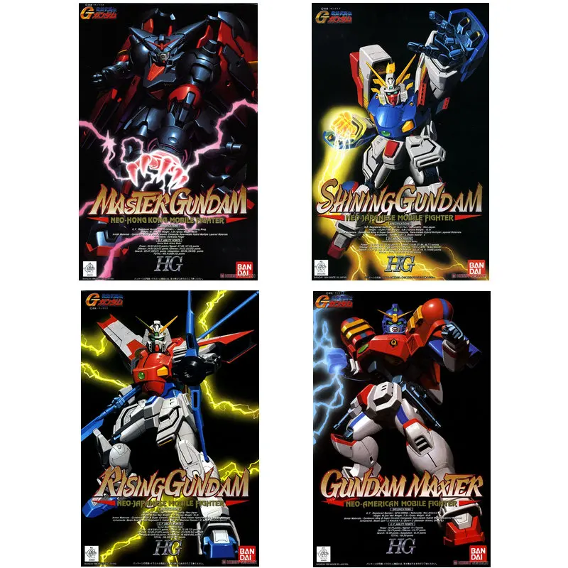 

Bandai Gundam HG 1/100 Maxter G Rising Dragon G01-G09 Mobile Suit Assemble Model Kits Action Figures Plastic Model toys