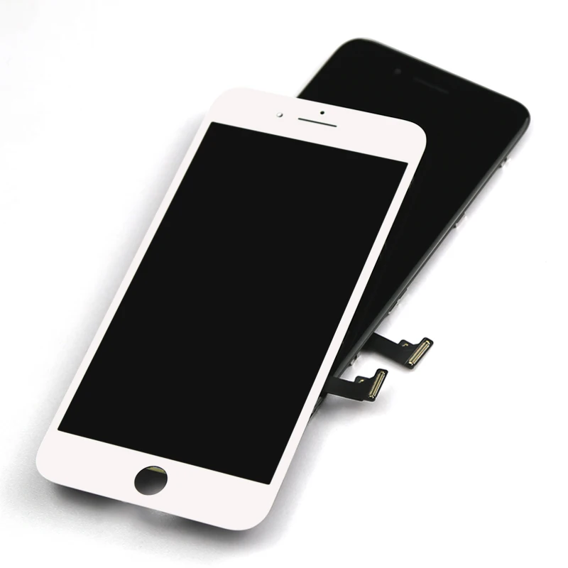 For iPhone 7 7P 8 8P LCD Screen Panel With 3D Touch Digitizer Assembly Phone Replacement Parts With Tempered Glass Repair Tool