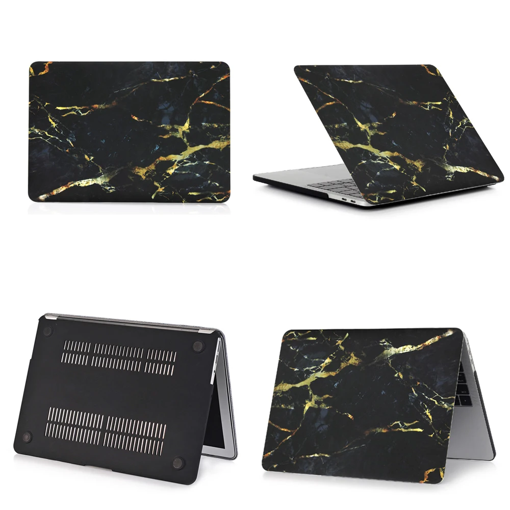 Мраморный чехол для ноутбука MacBook Air 13 A1466 Pro Retina 11 12 16 15 корпус сенсорной панели mac