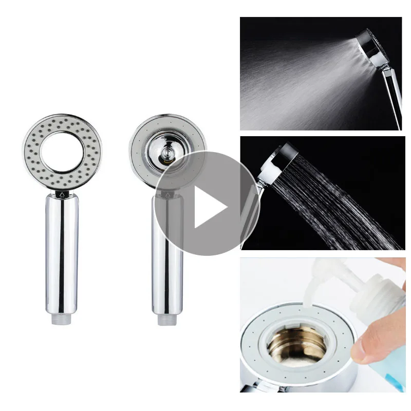 جديد وصول الوجهين المزدوج وظيفة دش المياه رئيس إنقاذ جولة ABS الكروم الداعم حمام دش ارتفاع ضغط دش جديد وصول الوجهين المزدوج وظيفة دش المياه رئيس إنقاذ جولة ABS الكروم الداعم حمام دش ارتفاع ضغط دش