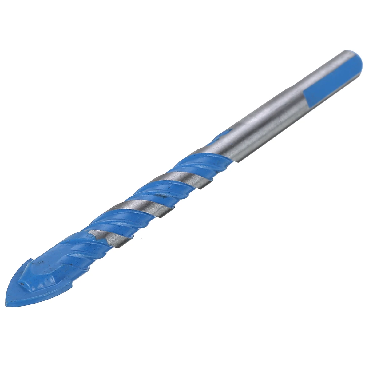 5pcs 6/6/8/10/12mm Titanium Steel Drill Bit Concrete Wall Woodworking Tiling Anti-slip Drill Bit Electric Drill Accessories